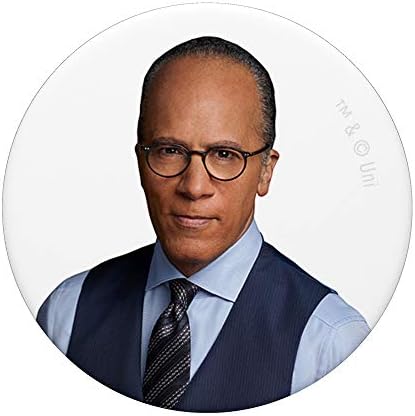 קו Dateline Lester Holt Popsocket Popsockets Popgrip: אחיזה ניתנת להחלפה לטלפונים וטאבלטים