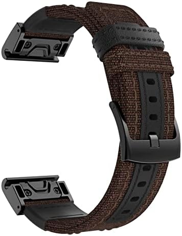 Haodee 26 22 ממ שחרור מהיר רצועת Watchband עבור Garmin Fenix ​​6 6x Pro 5x 5plus mk2i enduro d2 delta px watch
