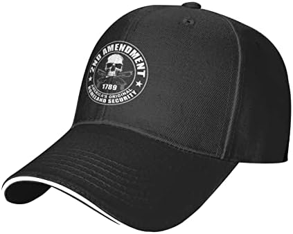 תיקון שני לחוקה של ארצות הברית כובע בייסבול כובע משאיות מתכוונן כובע של נשים של אדם