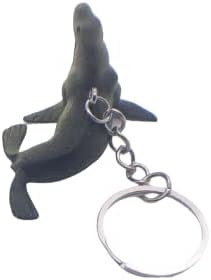 מיני ים בעלי החיים במחזיק מפתחות סימולציה ים יצור קטן מפתח מחזיק מפתחות ארגונית מפתח טבעת