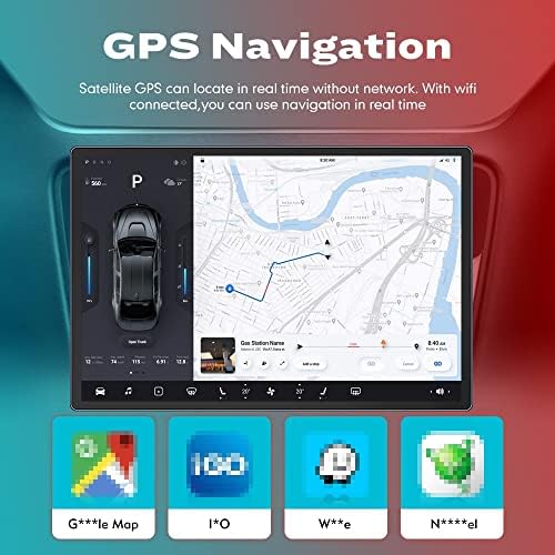 Wostoke 13.1 רדיו אנדרואיד Carplay & Android Auto Autoradio CAR ניווט סטריאו נגן מולטימדיה GPS מסך מגע RDS