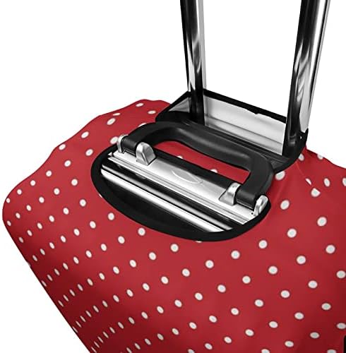 נקודות אדומות לחג המולד אלסטיות של מכסה מזוודות מכסה מזוודות מטען רחיצה מתאימות
