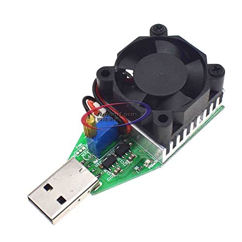 MINI USB 0.15A-3A מודול בוחן עומס אלקטרוני מתכוונן זרם קבוע לכיוון 3.7V ~ 13V 15W הזדקנות התנגדות אינטליגנטית