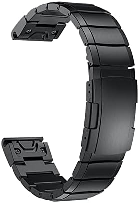 Ndjqy כושר מהיר מפלדת אל חלד פס שעון 22 26 ממ עבור Garmin Fenix ​​5 5x 6 6xpro 3HR/Solar/Enduro/DECTE