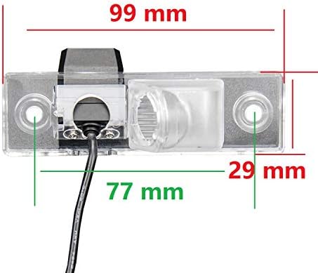 היפוך מצלמה ספציפית לרכב משולבת בצלחת מספר צלחת אור רישיון תצוגה אחורית מצלמת גיבוי עבור שברולט