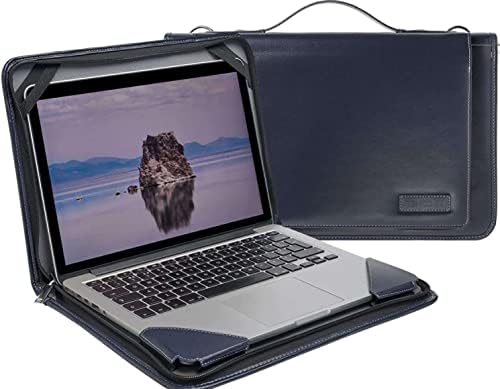 מארז מסנג'ר מחשב נייד כחול Broonel - תואם ל- HP Chromebook 11 מחשב נייד 11.6