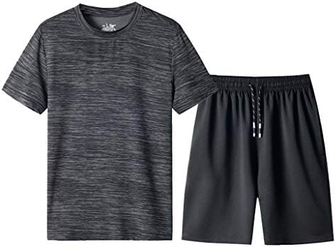 קיץ אימון חולצות לגברים ספורט הדפסה קצר הסוואה מכנסיים קיץ שרוול פנאי גברים של גיר פס