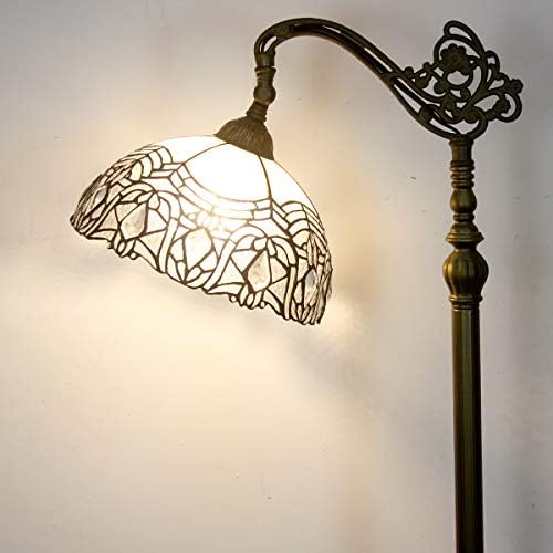 סדרת מנורה טיפאני בסגנון מזכוכית סגולית חדר שינה לסלון דקורטיבי