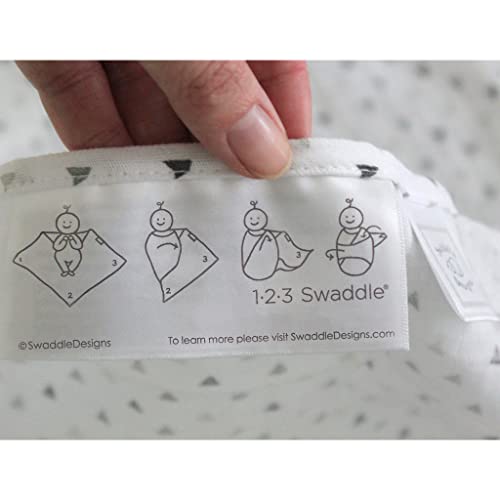 Swaddledesigns כותנה שמיכת חוטף מוסלין, מקבלת שמיכה לבנים ובנות, מתנת מקלחת הטובה ביותר, 46x46 אינץ