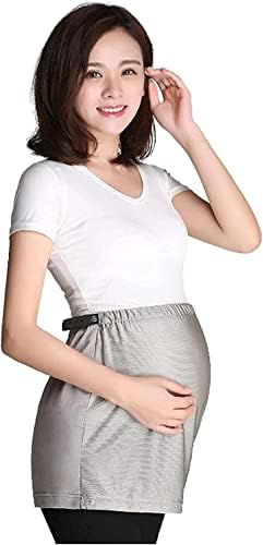 TCXSSL EMF בגדים נגד קרינה, שמלות אנטי-קרינה יולדות, הגנת קרינה פס בטן 5G אנטי-קרינה, בגדי הריון קרינה,