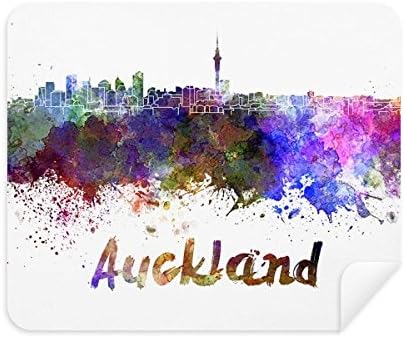 אוקלנד ניו זילנד עיר צבעי מים ניקוי בד מסך מנקה 2 יחידות זמש בד