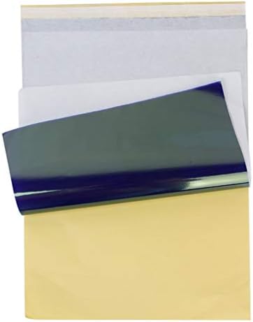 Doitool 10 pcs נייר העברת קעקוע 4 שכבות שבלונות סטנסיל נייר סטנסיל תרמי נייר קעקוע נייר מעקב אחר ערכת