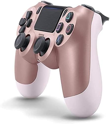 בקר משחק-Gamepad אלחוטי עבור PS4/PS4 Pro/PC ומחשב נייד עם פונקציית רטט ושמע, מחוון LED מיני,