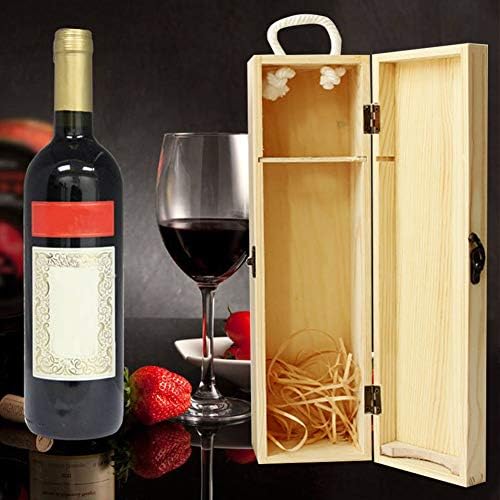 קופסת יין עץ בהתאמה אישית, קופסת מתנה לחתונה, קופסת יין יום נישואין, מתנה חרוטה בהתאמה אישית קופסת יין יחידה