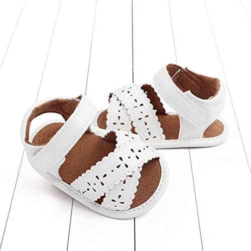 אביב ובקיץ ילדי תינוק פעוט נעלי בנים ובנות סנדלי שטוח תחתון אור בוהן פתוח ראשון נעלי תינוק