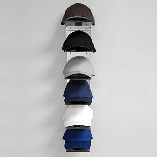 על תצוגה לוקס אקריליק כובע מתלה תצוגה-קיר רכוב בייסבול כובע ארגונית
