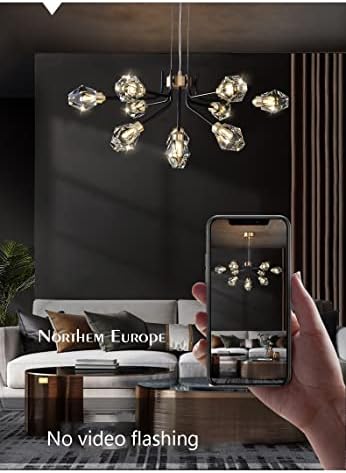 Lysldh Nordic Copper Foyer LED G9 נברשת נברשת גביש נברשת תאורה סניף סלון ענף LED גופי גופי