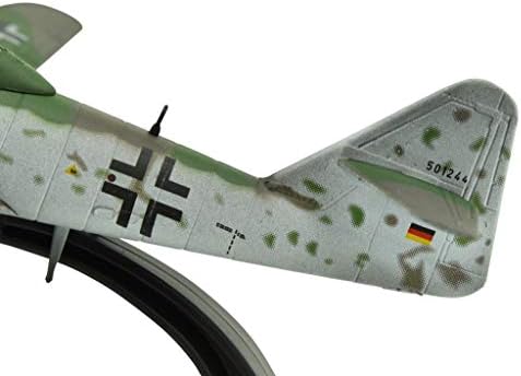 שושלת טאנג 1:72 Messerschmitt Me262a Schwalbe Jet Fighter Fighter התקפה דגם מטוס מתכת, מלחמת העולם השנייה Luftwaffe