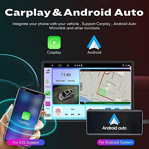 Wostoke 13.1 רדיו אנדרואיד Carplay & Android Auto Autoradio Navigation ניווט סטריאו נגן מולטימדיה GPS מסך