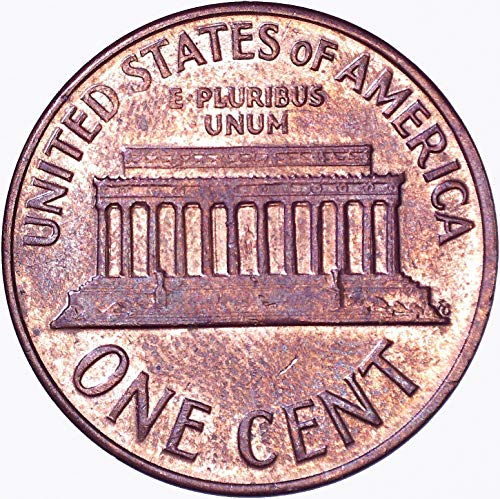 1968 D Lincoln Memorial Cent 1C על לא מחולק