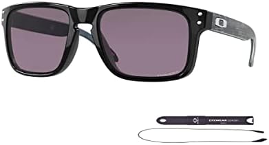 אוקלי הולברוק OO9102 משקפי שמש לגברים + צרור רצועה + צרור עם ערכת משקפי IWEAR מעצבים