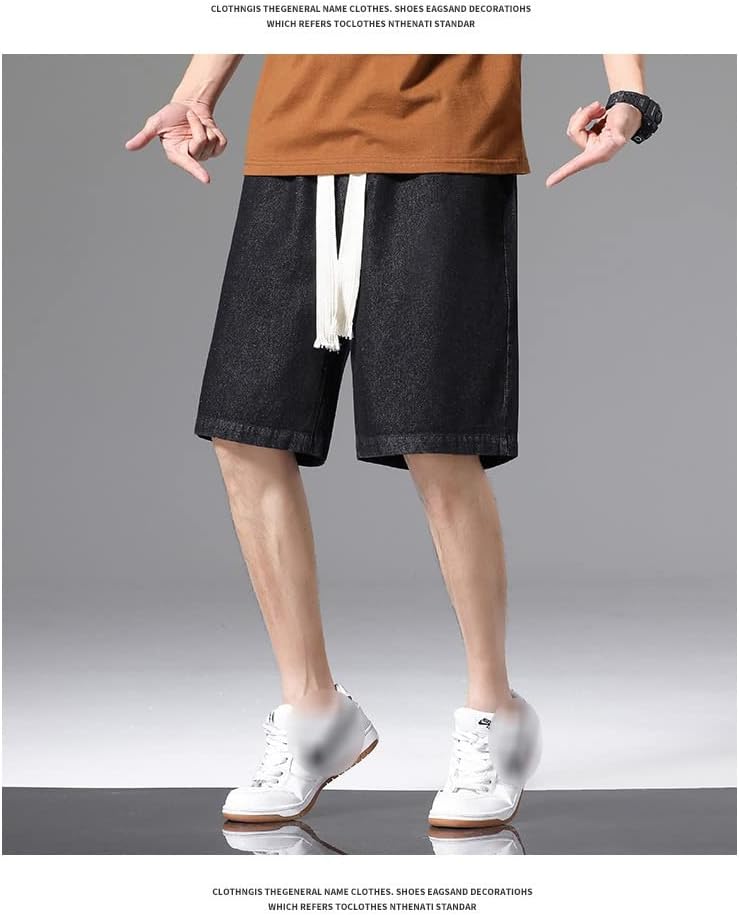 מכנסיים קצרים דקים של BBSJ קיץ דק דק רזה מתאימים מכנסיים קצרים בסגנון קוריאני מכנסיים קצרים