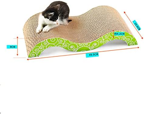 נמוך מ ' בצורת חתול מגרד לוח צעצוע גלי נייר טופר מחדד חתול רגל כרית