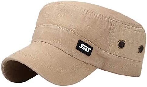 וינטג 'ספורט בייסבול צבאי אופנה צבאית שמש כובע שטוח כובע כובע כובע יוניסקס נערת כובע בייסבול עם חור קוקו