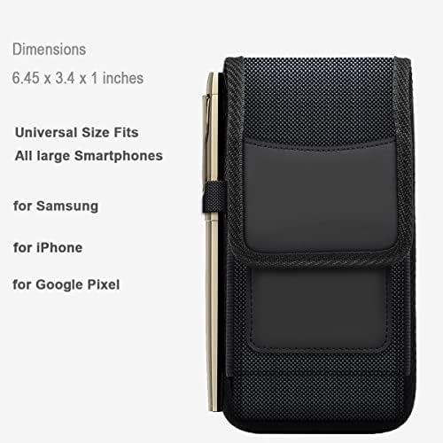Ebizcity iPhone 14 Pro Max Phone Phorse Pouch Case עם קליפ חגורה