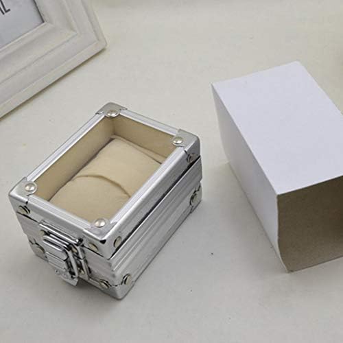 קופסת מכולות אלומיניום אלומיניום של IRDFWH עם מארגן אחסון של תכשיטים מנעול מארגן אחסון ביתי