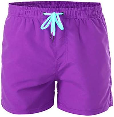 מכנסיים קצרים של חוף Wenkomg1 לגברים, מהירות המותניים היבשים המותניים המותניים המותניים קצרים אימון מכנסיים קצרים
