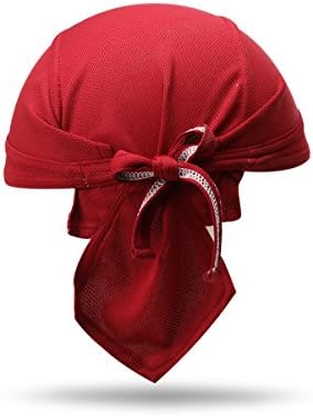 Cicilin Mens Bandana Durag תחת כובע רכיבה על מכסה גולגול