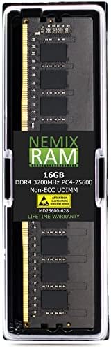 NEMIX RAM 32GB DDR4-3200 PC4-25600 שאינו ECC UDIMM שדרוג שדרוג זיכרון PC