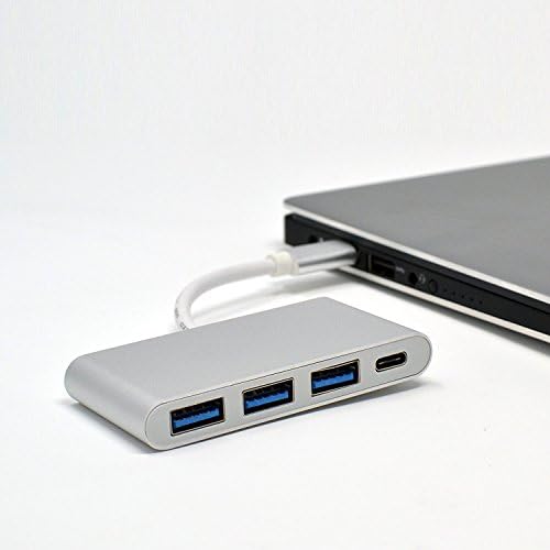 4-in-1 USB-C רכזת 3x סוג USB 3.0 יציאות + 1x סוג C