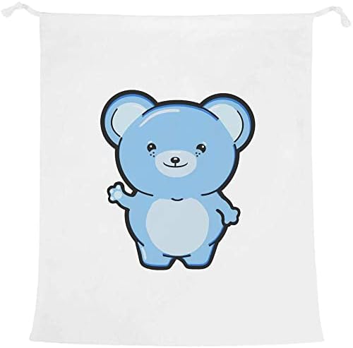 אזידה' תינוק כחול דוב ' כביסה / כביסה / אחסון תיק
