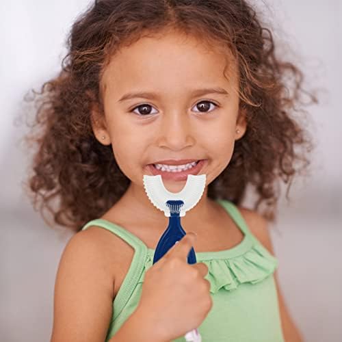 2 יחידות ילדי מברשת שיניים מברשת שיניים לילדים מצוירים ידנית מעשית