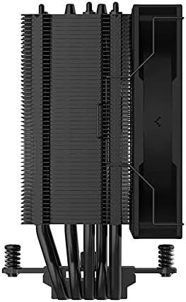 Deepcool AG500 BK Argb מקרר ביצועי מעבד מגדל יחיד, צינורות חום נחושת ישיר מגע ישיר, תאימות גובה