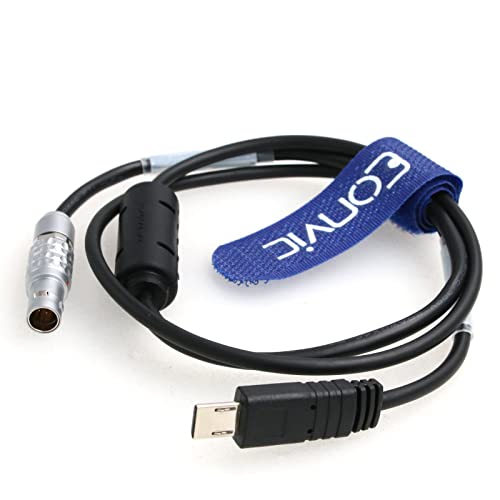 Eonvic 0b 7pin ל- Micro USB Tilta Nucleus-M Run/Stop Cable למצלמות Sony A6/A7/A9