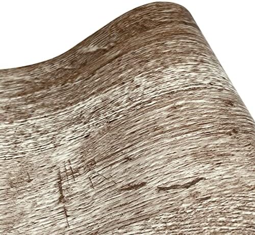 טפט מרקם עץ של Yifasy 32.8 רגל רול חידוש ארון ספרים ארון נעליים קפה קיר קיר DIY מדף קילוף ומקל קילוף ומקל
