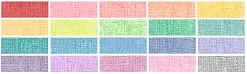 כרית אורסוס מלטפת קרטון עם מרקם פשתן במהדורה המיוחדת וינטג '1 , מגוון ב 20 צבעים, כ- 23X33 סמ עם גיליון כיסוי,