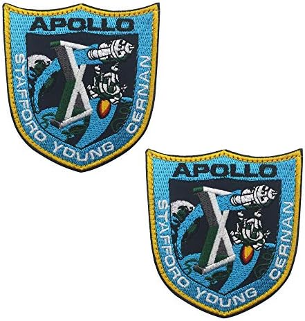 NASA APOLLO MISSION PATCH SET APOLLO1,7,8,9,10,11,12,13,14,15,16,17, טלאים רקומים בחלל, לוגו של 60