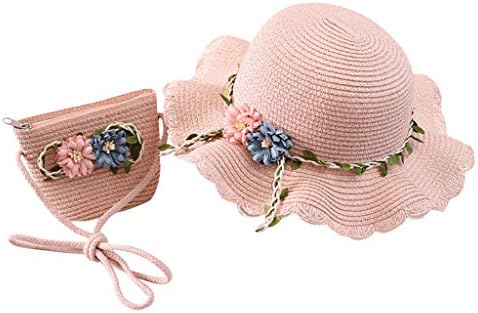גיל כובע שמש ושמש קש כובע תיירות 2-8 ילדות פרחים ילדים שקית כובע מכסים כובעי בייסבול S נושמים