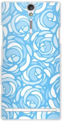 YESNO ROSE POP PASTEL BLUE / עבור XPERIA NX SO-02D / DOCOMO DSEXNX-PCCL-201-N214