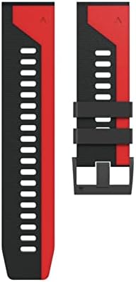 PCGV Sport Silicone Watchband רצועת כף היד עבור Garmin Fenix ​​6x 6 Pro 5x 5 פלוס 3 שעות חכם Smartwatch