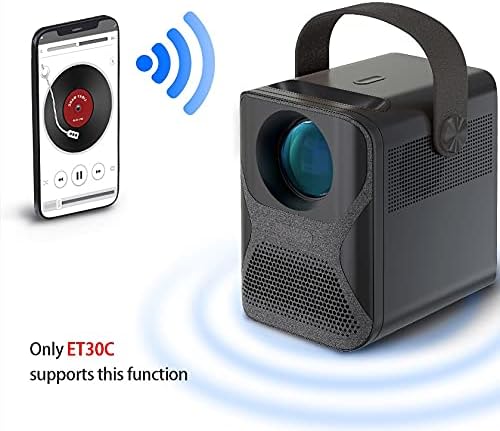 ZLXDP מקרן מלא 1920x1080p WiFi מקרן מיני ללימודי קולנוע ביתי LED Video Beamer 4K פענוח 7800mAh