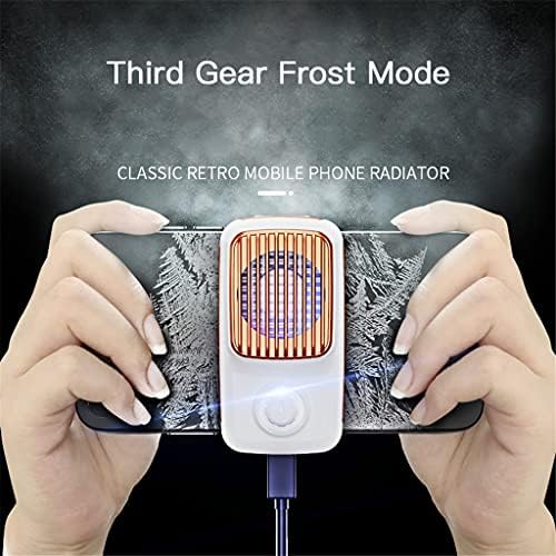 נייד טלפון קירור רדיאטור 3 - מצב נייד טלפון קריר קירור מאוורר מחזיק מעמד קר רוח ידית לאכול עוף