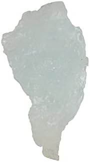 89 Ct. חרוזי אקוומרין אקוומרין גולמי גולמי גולמי טבעי חרוזי אקוומרין מחוספסים גביש אבן חן רופפת לייצור תכשיטים