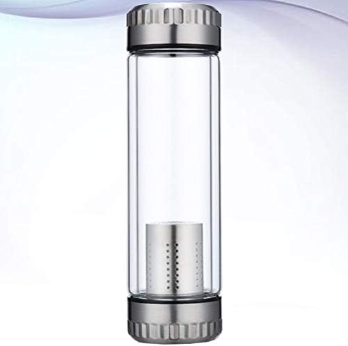 כוסות שתייה דויטול, 420 מיליליטר כוס זכוכית בורוסיליקט יצירתי כוס זכוכית מים כוס זכוכית מים שכבה