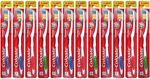 Colgate Premier Classic Clean Clean Medium מברשת שיניים