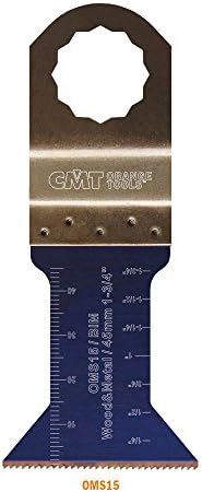 CMT OMS15-X5 5 PCS צלילה ולהב חתוך סומק לעץ ומתכת בכושר פיין סופר-קוטור פסטול ווקטורו שחרור מהיר מתנדב מרובה